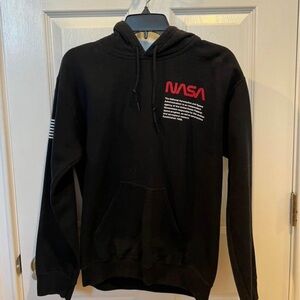 riot society nasa hoodie used size small good for teens